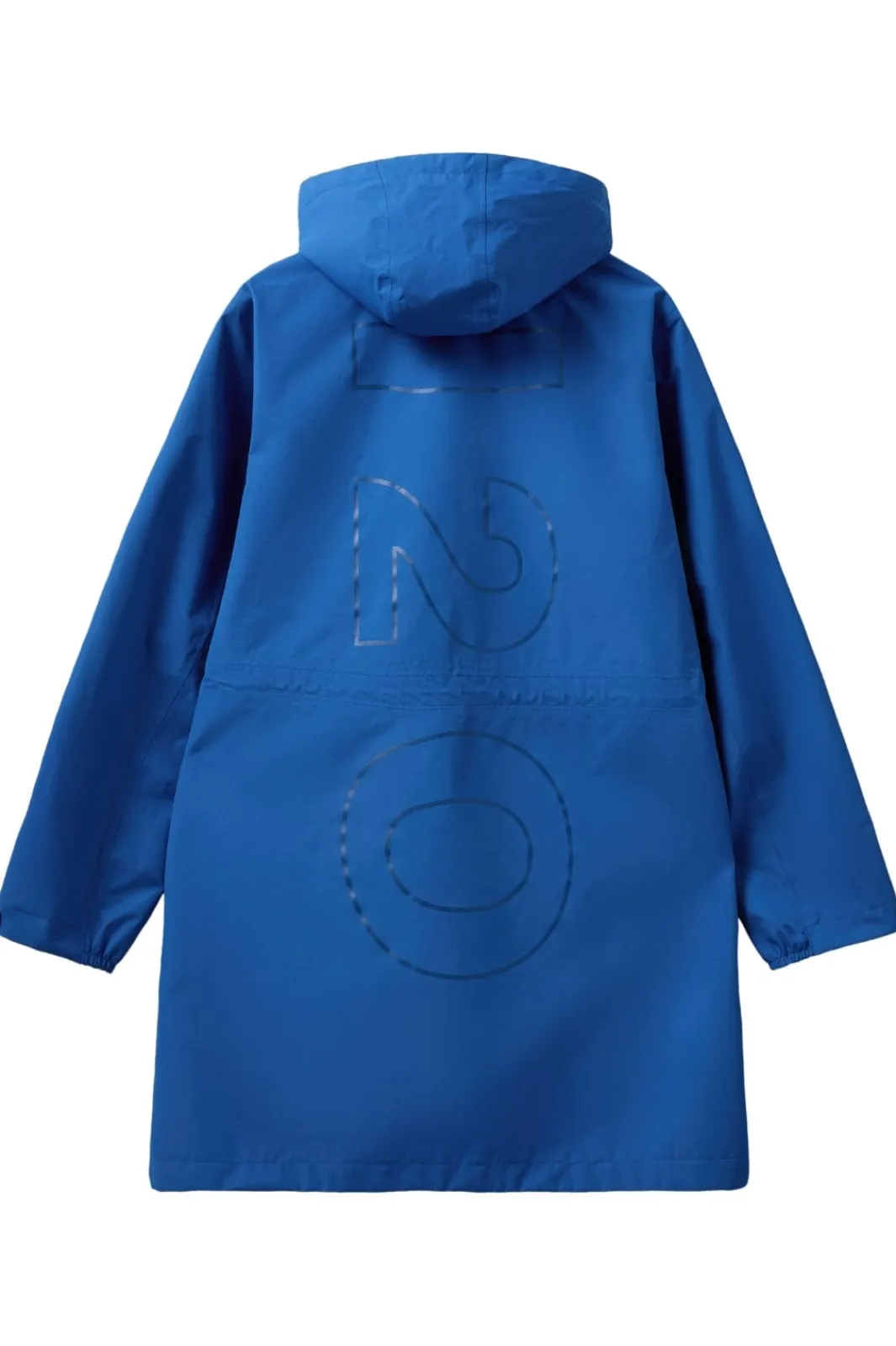 Rømø Logo Lw Rain Long Jacket 100982 Overtøj & Jakker