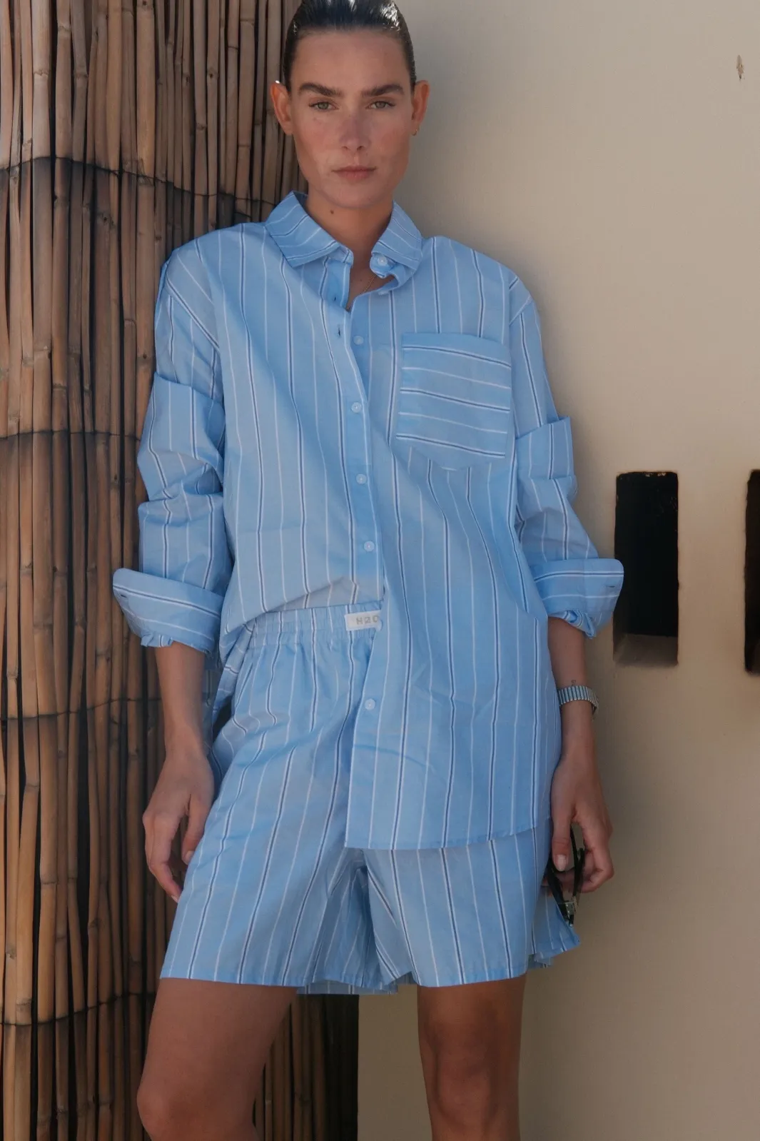 H2O Bluser & Skjorter|Sæt 🛍️<Rønne Essential Pajamas Shirt L/S 101018-2