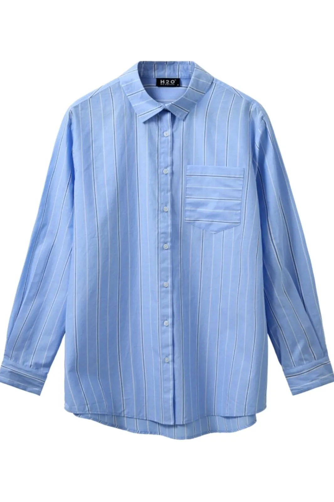 H2O Bluser & Skjorter|Sæt 🛍️<Rønne Essential Pajamas Shirt L/S 101018-2