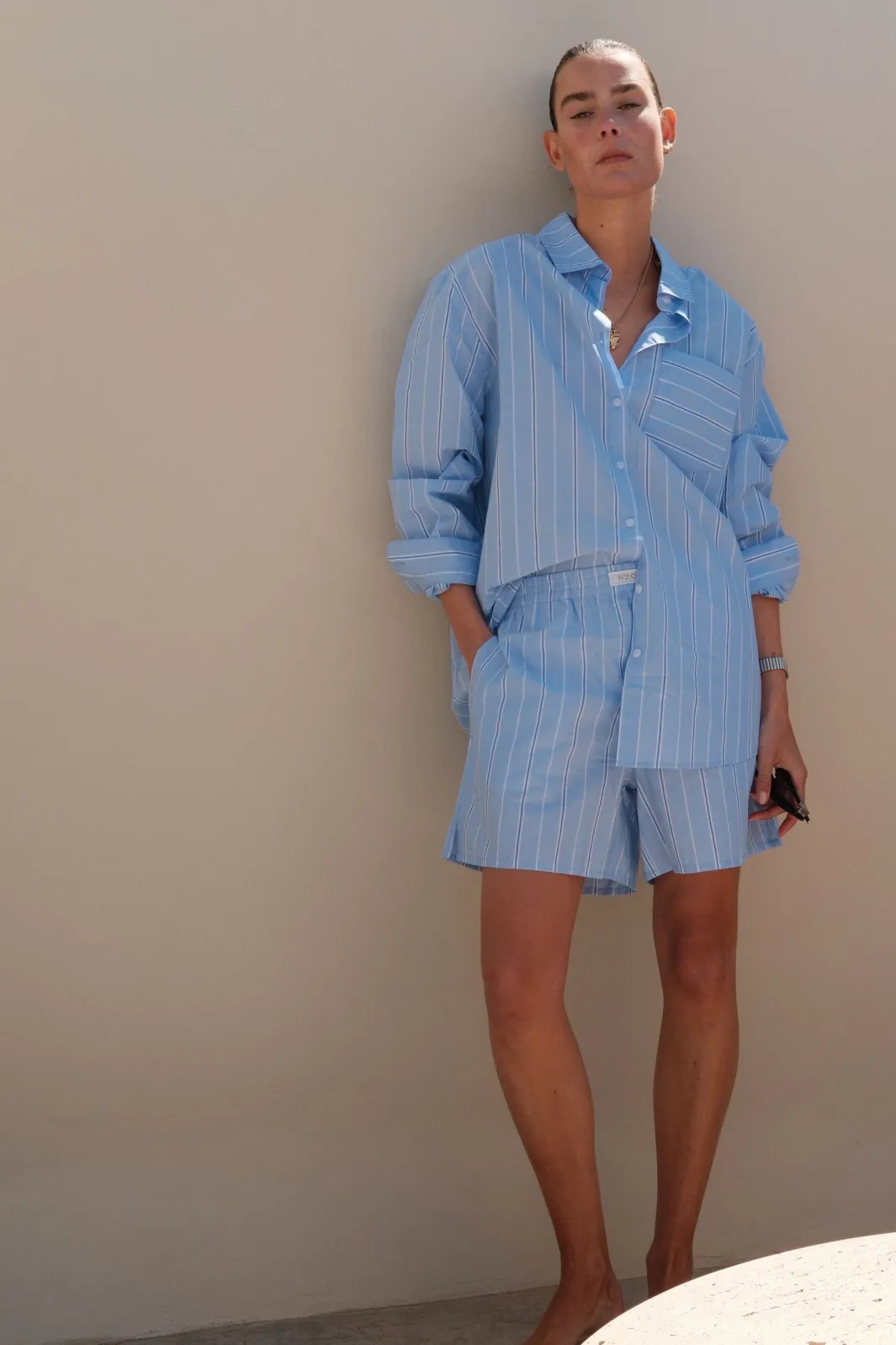 H2O Bluser & Skjorter|Sæt 🛍️<Rønne Essential Pajamas Shirt L/S 101018-2