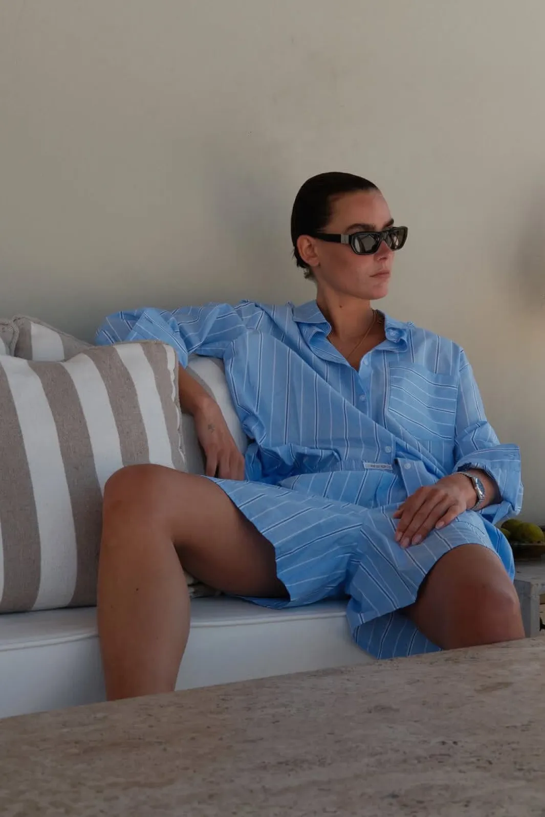 H2O Bluser & Skjorter|Sæt 🛍️<Rønne Essential Pajamas Shirt L/S 101018-2