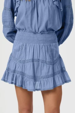 Neo Noir Nederdele<Robby S Voile Skirt 161128