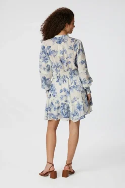 Online Roberta Flower Flow Dress 165425 Kjoler|Ammevenligt Tøj