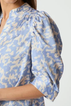 Neo Noir Bluser & Skjorter<Roella Graphic Fade Blouse 165274