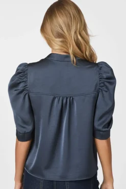 Neo Noir Bluser & Skjorter<Roella Heavy Sateen Blouse 162590