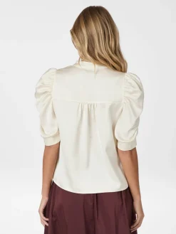 Neo Noir Bluser & Skjorter<Roella Heavy Sateen Blouse 162590