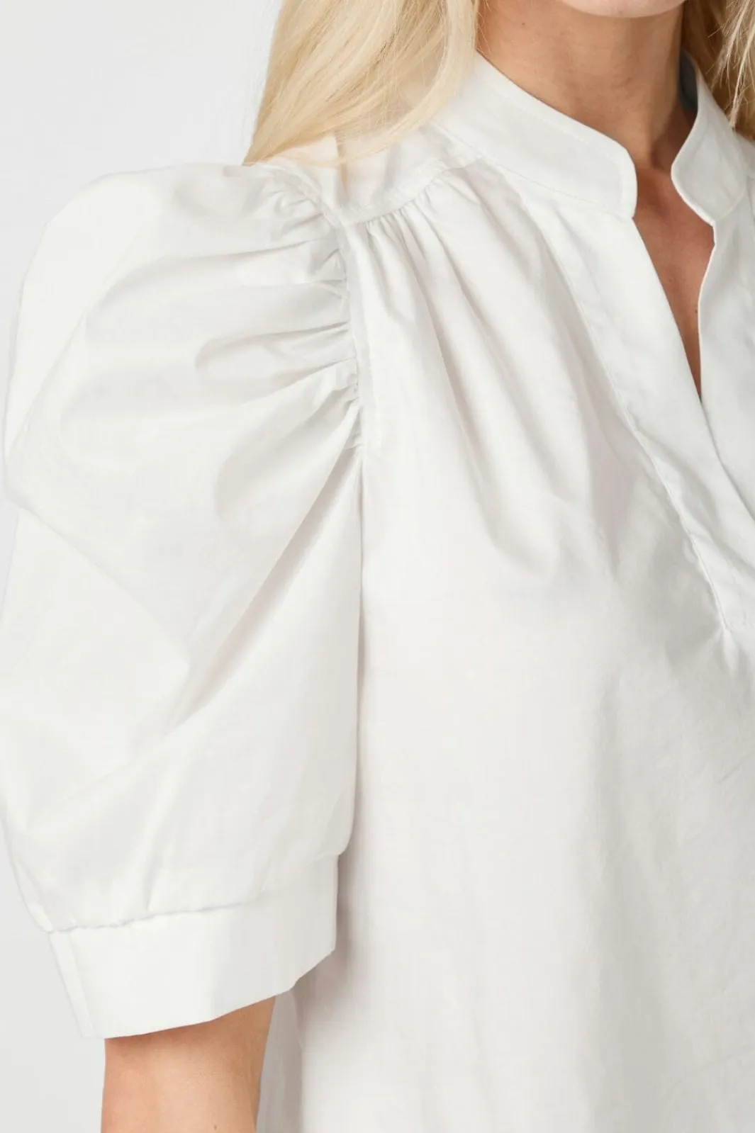 New Roella Poplin Blouse 164283 Bluser & Skjorter