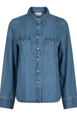 Discount Roger Denim Shirt 162889 Bluser & Skjorter|Ammevenligt Tøj