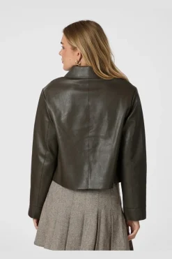 Discount Romana Faux Pu Jacket 164349 Overtøj & Jakker