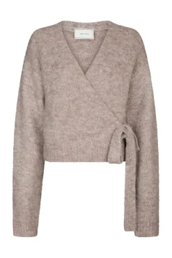 Outlet Ronia Fluffy Wrap Knit Cardigan 166619 Cardigans|Ammevenligt Tøj