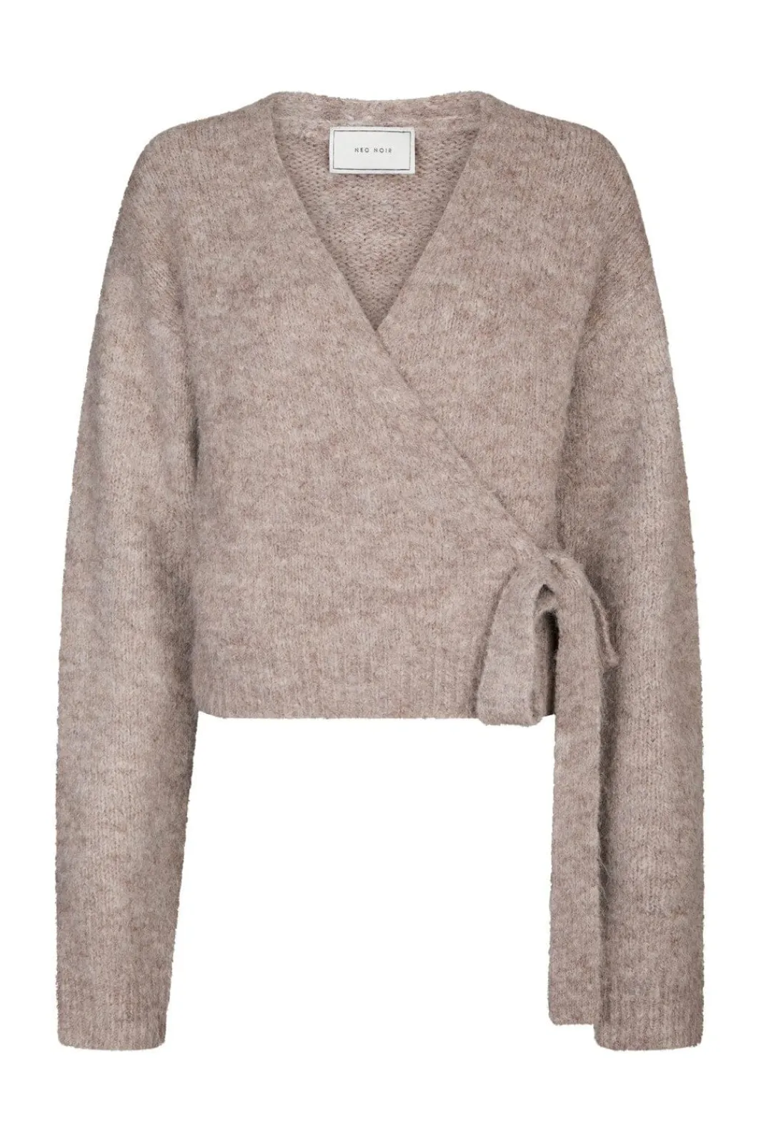 Outlet Ronia Fluffy Wrap Knit Cardigan 166619 Cardigans|Ammevenligt Tøj