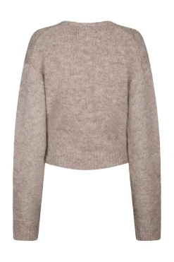 Outlet Ronia Fluffy Wrap Knit Cardigan 166619 Cardigans|Ammevenligt Tøj