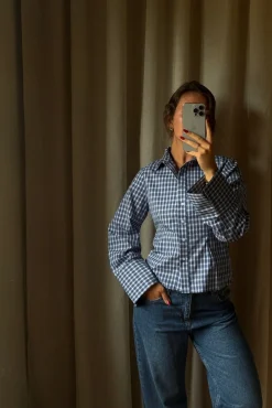 Neo Noir Bluser & Skjorter|Ammevenligt Tøj<Rosa Check Shirt 165895