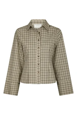 Neo Noir Bluser & Skjorter|Ammevenligt Tøj<Rosa Checked Shirt 167289