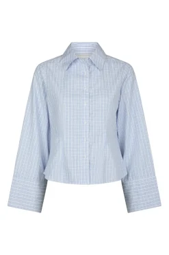 Sale Rosa Light Check Shirt 167942 Bluser & Skjorter|Ammevenligt Tøj