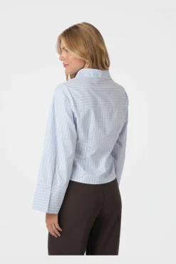 Sale Rosa Light Check Shirt 167942 Bluser & Skjorter|Ammevenligt Tøj