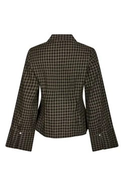 Discount Rosa Mini Check Shirt 167089 Bluser & Skjorter|Ammevenligt Tøj