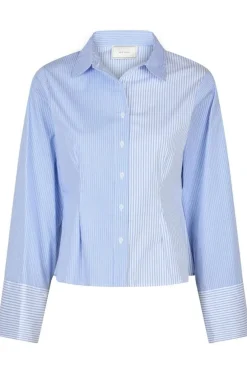 Neo Noir Bluser & Skjorter|Ammevenligt Tøj<Rosa Mix Stripe Shirt 164481
