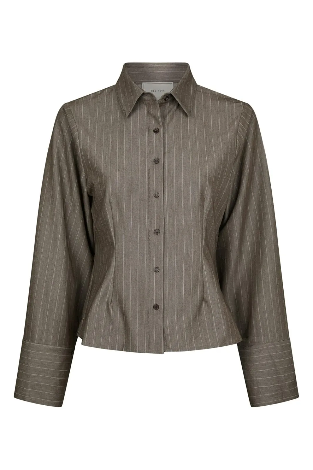 Best Rosa Pinstripe Melange Shirt 167016 Bluser & Skjorter|Ammevenligt Tøj