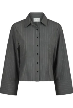 Neo Noir Bluser & Skjorter|Ammevenligt Tøj<Rosa Pinstripe Shirt