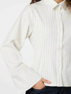 Online Rosa Pinstripe Shirt 163561 Bluser & Skjorter|Ammevenligt Tøj