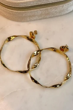 New Rosa Ring Øreringe