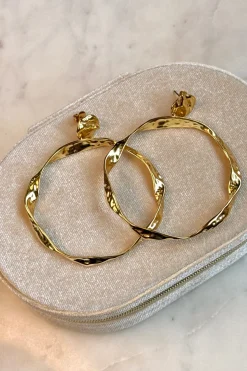 New Rosa Ring Øreringe