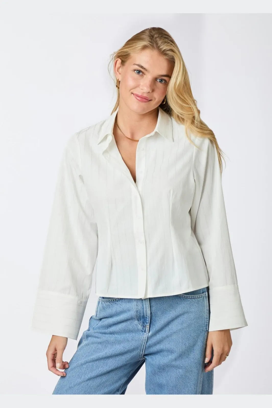 Neo Noir Bluser & Skjorter|Ammevenligt Tøj<Rosa Solid Shirt