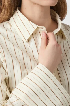 Neo Noir Bluser & Skjorter|Ammevenligt Tøj<Rosa Solid Shirt 163652