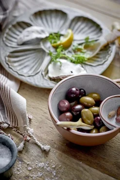 Hot Rosamynthe Saltkar m/Ske, Rosa, Marmor Ting Til Køkkenet
