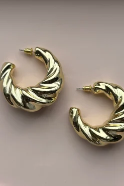 Mellow Moon Øreringe<Rose Earring
