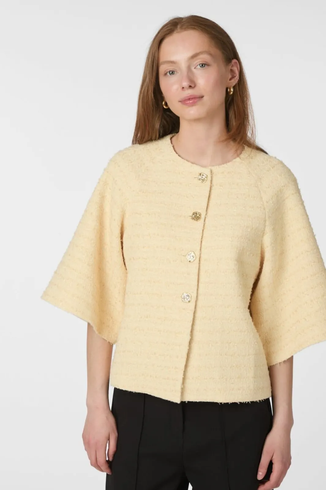 Neo Noir Overtøj & Jakker<Rosella Boucle Mini Jacket 166488