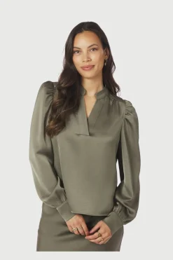 Rosslyn Heavy Sateen Blouse 163769 Bluser & Skjorter