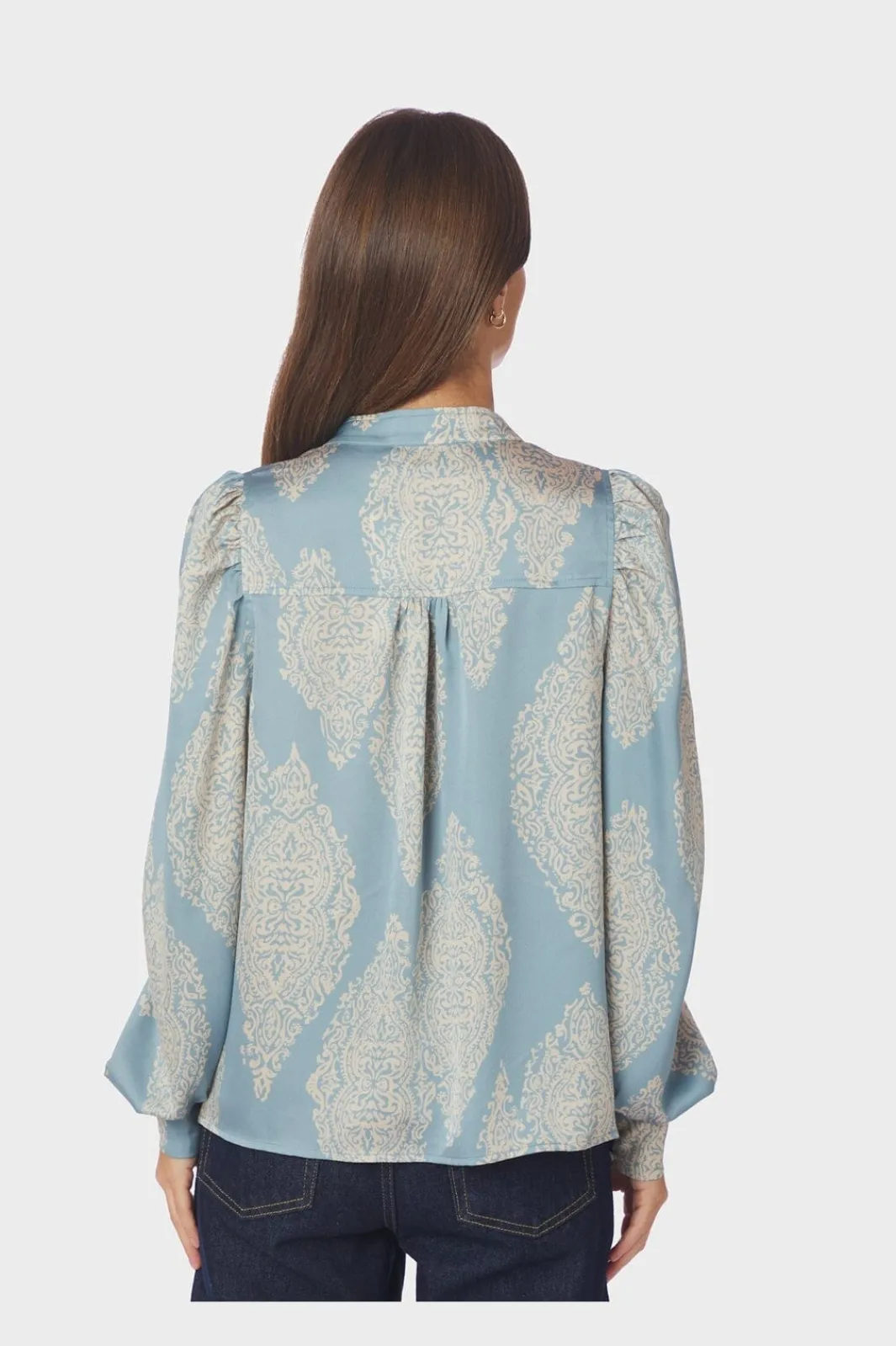 Neo Noir Bluser & Skjorter<Rosslyn Paisley Drop Blouse 163976