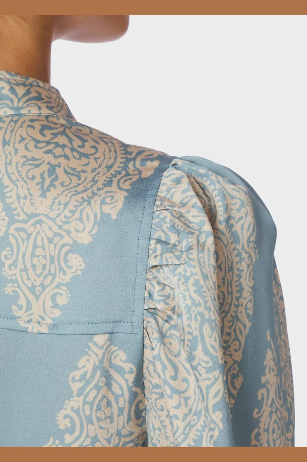 Neo Noir Bluser & Skjorter<Rosslyn Paisley Drop Blouse 163976