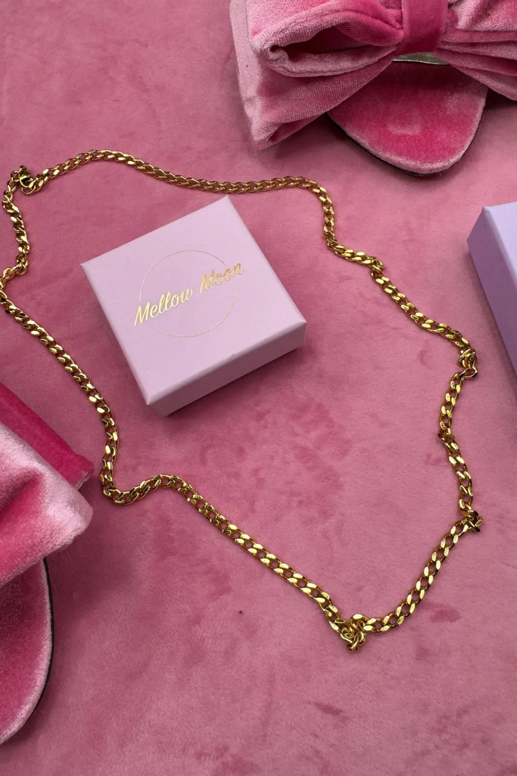Outlet Round Palm Tree Mesh Necklace Colfigaro101 Halskæder