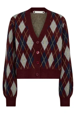 New Rowcc Check Cardigan 32212 Cardigans