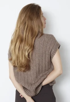 Co´Couture Veste<Rowcc Oversize Cable Knit Vest 32222