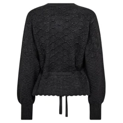 Co´Couture Cardigans|Ammevenligt Tøj<Rowcc Pointelle Tie Cardigan 32241