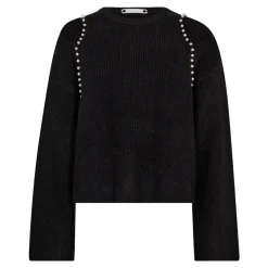 Co´Couture Strik|Bluser & Skjorter<Rowcc Rib Pearl Knit 32216
