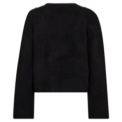 Co´Couture Strik|Bluser & Skjorter<Rowcc Rib Pearl Knit 32216