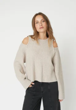 Sale Rowcc Rib Pearl Knit 32216 Strik|Bluser & Skjorter