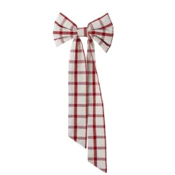 Clearance Ruby Dekorations Sløjfe, Rød, Bomuld 82068551 Dekoration Til Hjemmet