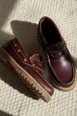 Best Rudder L Leather PB-510067 Loafers