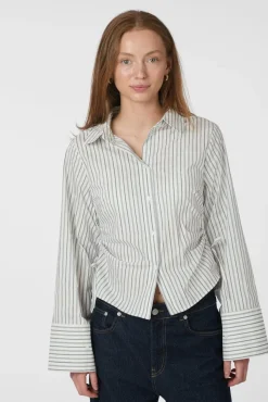 Best Rudy Stripe Shirt 166238 Bluser & Skjorter|Ammevenligt Tøj