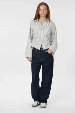 Best Rudy Stripe Shirt 166238 Bluser & Skjorter|Ammevenligt Tøj
