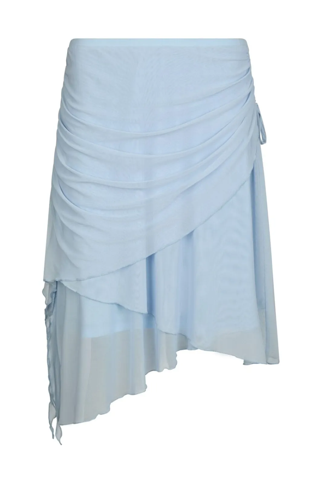 Sale Saffron Asymmetric Mesh Skirt 165642 Sæt 🛍️|Nederdele