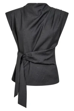 Co´Couture Sæt 🛍️|T-Shirts & Toppe<Sagacc Pleat Top 35760