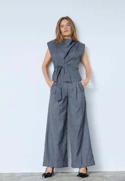 Co´Couture Sæt 🛍️|T-Shirts & Toppe<Sagacc Pleat Top 35760