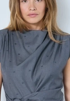 Co´Couture Sæt 🛍️|T-Shirts & Toppe<Sagacc Pleat Top 35760